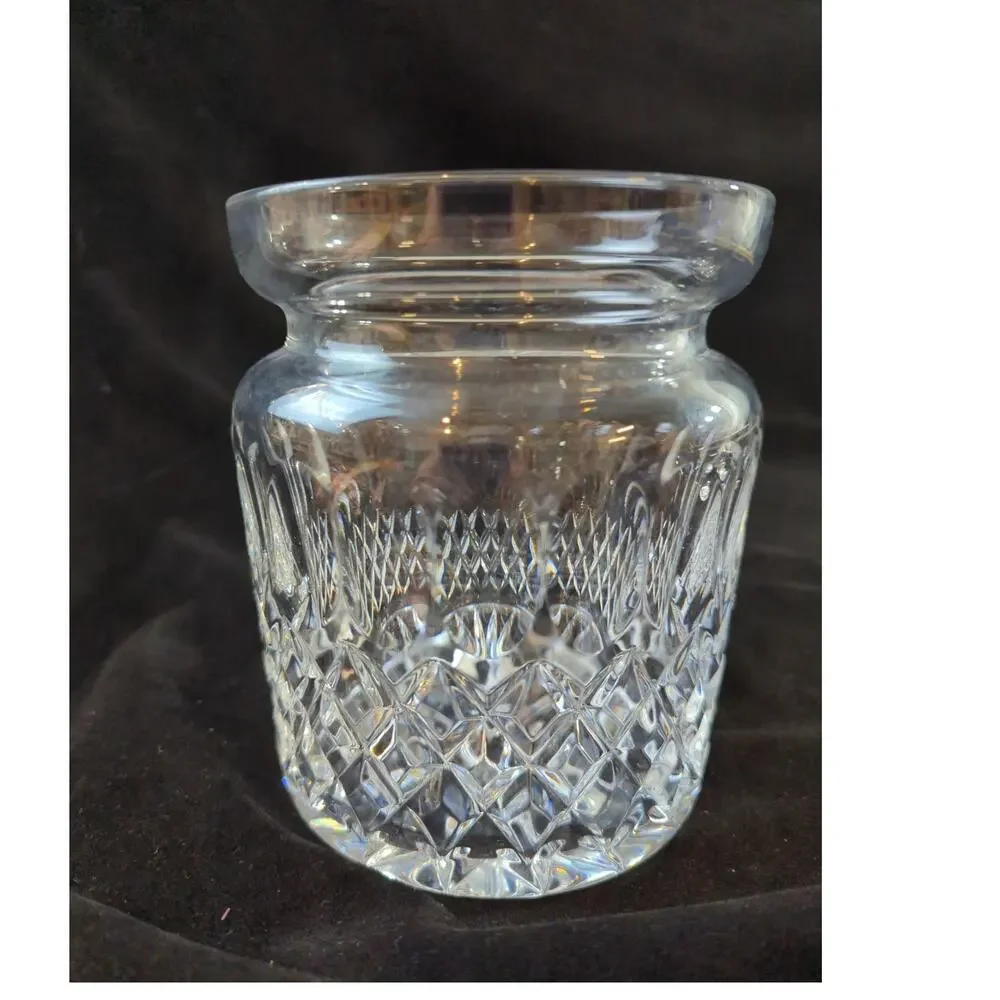 Waterford Crystal Colleen Biscuit Barrel Jar Cookie Candy Jar Discontinued